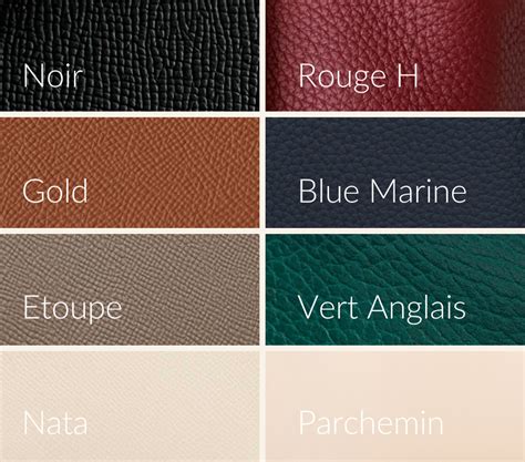 hermes alezan color|Hermes color chart.